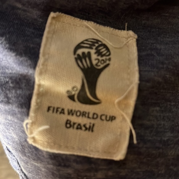 FIFA World Cup Brazil Team USA Tee Color Blue Size XXL - Picture 3 of 5